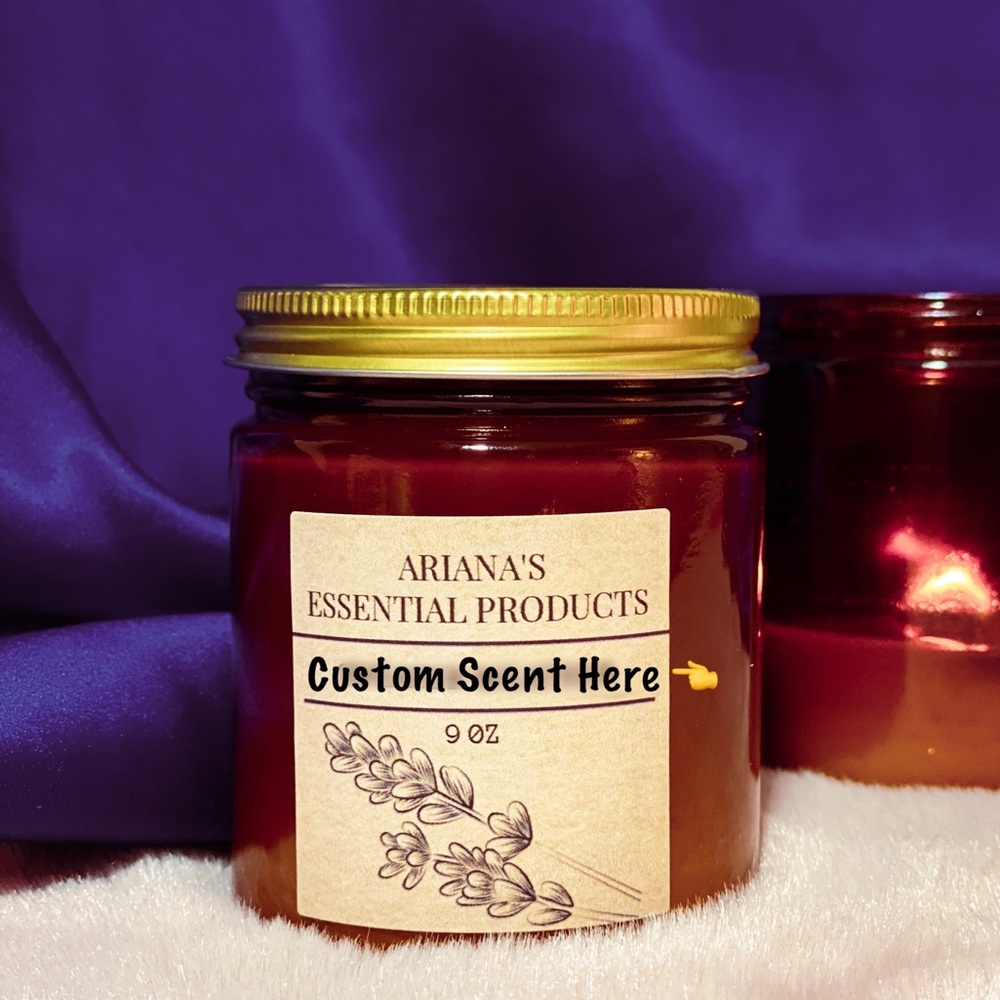 🍃🌸 Custom Candle 🌸🍃
